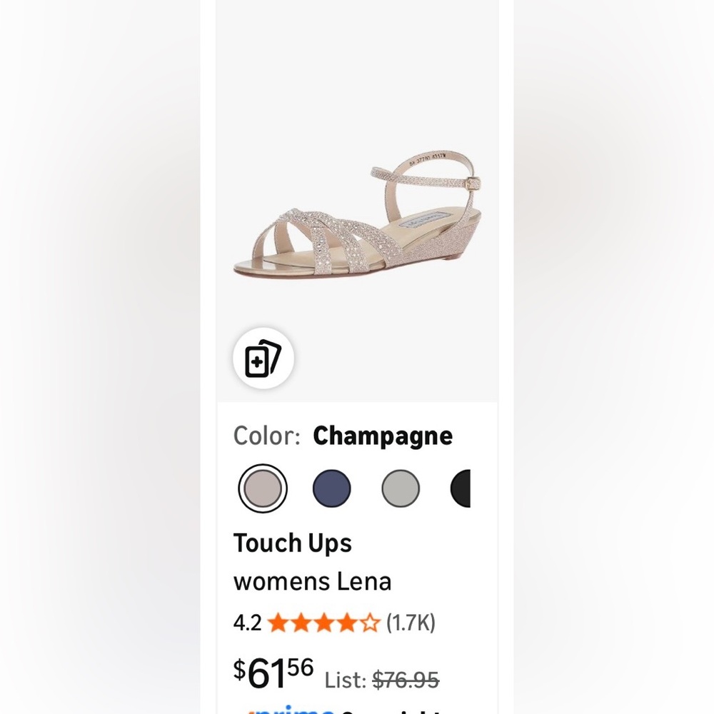 Benjamin Walk Touch Ups Women's Champagne Strappy Sandals